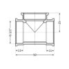 Трійник Thermo Alliance Standart 1/2" ВР SD41115