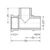 Трійник Thermo Alliance Standart 1/2" ВЗЗ SD41415