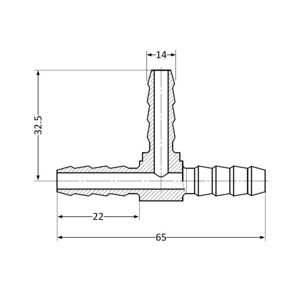 Трійник Thermo Alliance Standart 14 SD41714 Трійник Thermo Alliance Standart 14 SD41714