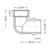 Кут Thermo Alliance Standart 3/4" ВЗ SD42020 Кут Thermo Alliance Standart 3/4" ВЗ SD42020