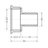 Штуцер Thermo Alliance Standart 14х1/2" ВР SD4261514 Штуцер Thermo Alliance Standart 14х1/2" ВР SD4261514