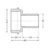 Штуцер Thermo Alliance Standart 25х1" ЗР SD4272525 Штуцер Thermo Alliance Standart 25х1" ЗР SD4272525