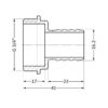 Штуцер Thermo Alliance Standart 16х3/4" ЗР SD4272016
