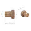 Комплект Thermo Alliance Standart 3/4"З х 1"В для лічильника SD42920