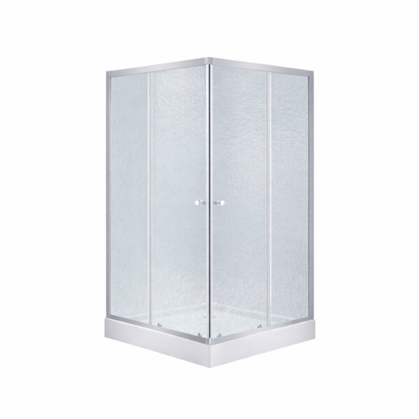 Набор Lidz душевая кабина Wawel SC90x90.SAT.LOW.FR, стекло Frost 4 мм + поддон Mazur Набір Lidz душова кабіна Wawel SC90x90.SAT.LOW.FR, скло Frost 4 мм + піддон Mazur