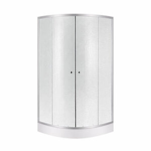 Набор Lidz душевая кабина Latwa SC80x80.SAT.LOW.FR, стекло Frost 4 мм + поддон Kupala Набір Lidz душова кабіна Latwa SC80x80.SAT.LOW.FR, скло Frost 4 мм + піддон Kupala
