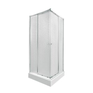 Набор Qtap душевая кабина Presto CRM1088SP5 Pear 1970x800x800 мм + поддон Tern 308812C 80x80x12 см с сифоном Набір Qtap душова кабіна Presto CRM1088SP5 Pear 1970x800x800 мм + піддон Tern 308812C 80x80x12 см з сифоном
