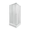 Набор Qtap душевая кабина Presto CRM1099SP5 Pear 1970x900x900 мм + поддон Tern 309912C 90x90x12 см с сифоном Набір Qtap душова кабіна Presto CRM1099SP5 Pear 1970x900x900 мм + піддон Tern 309912C 90x90x12 см з сифоном