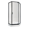 Набор Qtap душевая кабина Scorpio BLA10995-AC6 Clear 2120x900x900 мм + поддон Diamond 309912 90x90x12 см с сифоном Набір Qtap душова кабіна Scorpio BLA10995-AC6 Clear 2120x900x900 мм + піддон Diamond 309912 90x90x12 см з сифоном