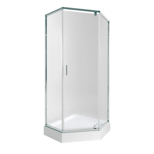Набор Qtap душевая кабина Scorpio CRM10995-AC6 Clear 2120x900x900 мм + поддон Diamond 309912 90x90x12 см с сифоном Набір Qtap душова кабіна Scorpio CRM10995-AC6 Clear 2120x900x900 мм + піддон Diamond 309912 90x90x12 см з сифоном