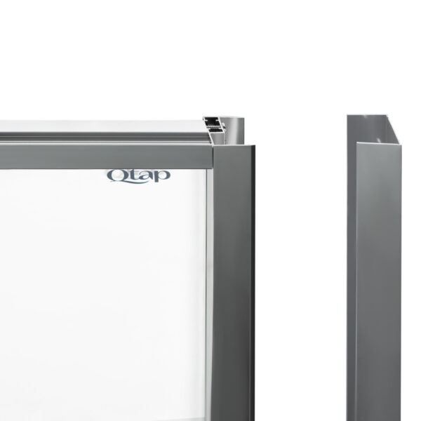 Набор Qtap душевая кабина Scorpio CRM10995-AC6 Clear 2120x900x900 мм + поддон Diamond 309912 90x90x12 см с сифоном Набір Qtap душова кабіна Scorpio CRM10995-AC6 Clear 2120x900x900 мм + піддон Diamond 309912 90x90x12 см з сифоном