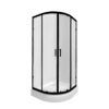 Набор Qtap душевая кабина Taurus BLA1099AC6 Clear 2020x900x900 мм + поддон Robin 309912C 90x90x12 см с сифоном Набір Qtap душова кабіна Taurus BLA1099AC6 Clear 2020x900x900 мм + піддон Robin 309912C 90x90x12 см з сифоном