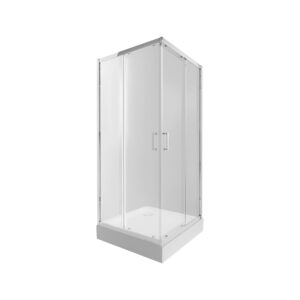 Набор Qtap душевая кабина Taurus CRM1099SC6 Clear 2020x900x900 мм + поддон Tern 309912C 90x90x12 см с сифоном Набір Qtap душова кабіна Taurus CRM1099SC6 Clear 2020x900x900 мм + піддон Tern 309912C 90x90x12 см з сифоном
