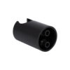 Тримач для ручного душу Qtap Spojeni округлий QT829910842854OB Black Matt Тримач для ручного душу Qtap Spojeni округлий QT829910842854OB Black Matt