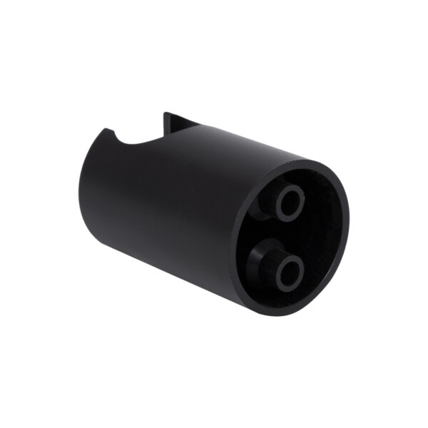 Тримач для ручного душу Qtap Spojeni округлий QT829910842854OB Black Matt Тримач для ручного душу Qtap Spojeni округлий QT829910842854OB Black Matt