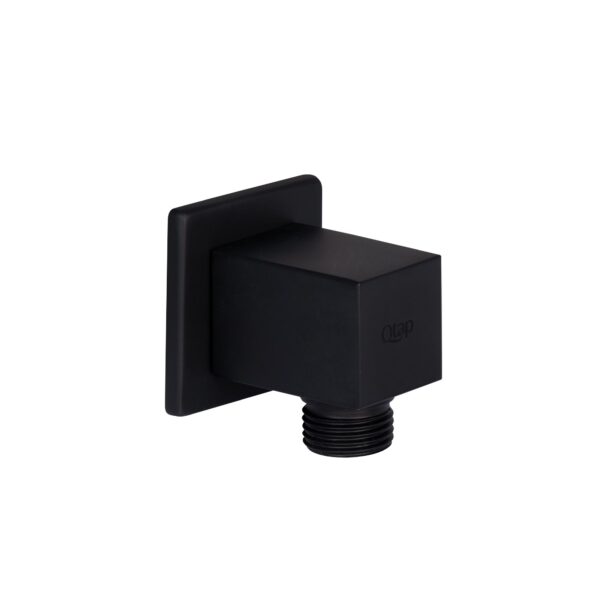 Подключение для шланга Qtap Spojeni прямоугольное QT809810842857NB Black Matt Підключення для шланга Qtap Spojeni прямокутне QT809810842857NB Black Matt