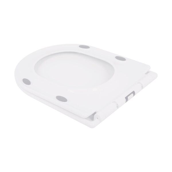 Сидіння для унітаза Qtap Presto з мікроліфтом Slim QT26991217AW Сидіння для унітаза Qtap Presto з мікроліфтом Slim QT26991217AW