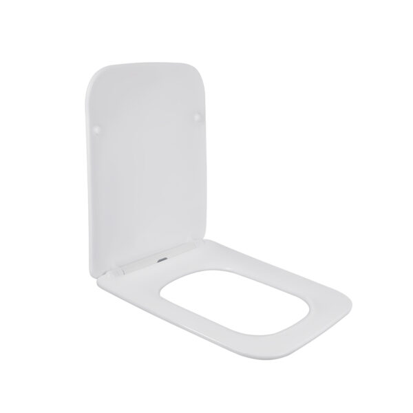Сидіння для унітаза Qtap Kalao з мікроліфтом Slim QT08991213AW Сидіння для унітаза Qtap Kalao з мікроліфтом Slim QT08991213AW