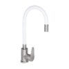 Змішувач для кухні Lidz Vida 015F3 з гнучким виливом (k35) LDVID015F3WHI43357 White / Nickel Змішувач для кухні Lidz Vida 015F3 з гнучким виливом (k35) LDVID015F3WHI43357 White / Nickel