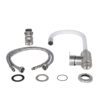 Змішувач для кухні Lidz Vida 015F3 з гнучким виливом (k35) LDVID015F3WHI43357 White / Nickel Змішувач для кухні Lidz Vida 015F3 з гнучким виливом (k35) LDVID015F3WHI43357 White / Nickel