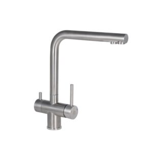 Змішувач для кухні Lidz Aria 020F1 (k35) LDARI020F1NKS43359 Nickel Змішувач для кухні Lidz Aria 020F1 (k35) LDARI020F1NKS43359 Nickel