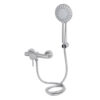 Смеситель для душа Lidz Aria 010 (с душевым гарнитуром) (k35) LDARI010NKS43361 Nickel Змішувач для душу Lidz Aria 010 (з душовим гарнітуром) (k35) LDARI010NKS43361 Nickel