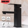 Смеситель для раковины Lidz Kubis 001F (k35) LDKUB001FBLA43376 Black Змішувач для раковини Lidz Kubis 001F (k35) LDKUB001FBLA43376 Black