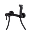 Набор для гигиенического душа со смесителем Lidz Aria 110 округлый LDARI110BLA43394 Black Набір для гігієнічного душу зі змішувачем Lidz Aria 110 округлий LDARI110BLA43394 Black