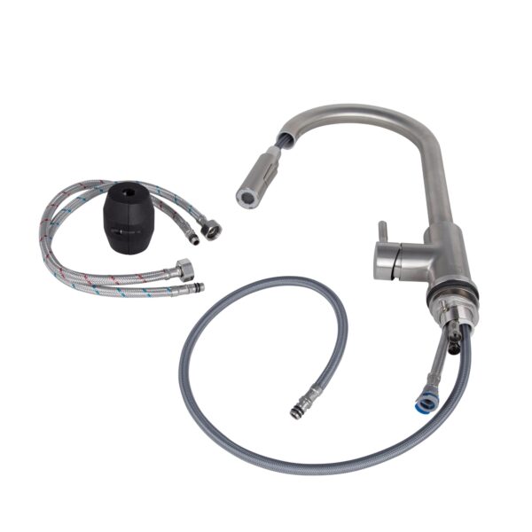 Змішувач для кухні Lidz Aria 015FL2 (k35) LDARI015FL2NKS43397 Nickel Змішувач для кухні Lidz Aria 015FL2 (k35) LDARI015FL2NKS43397 Nickel