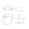 Душовий піддон Lidz KAPIELKA ST90x90x26 Душовий піддон Lidz KAPIELKA ST90x90x26