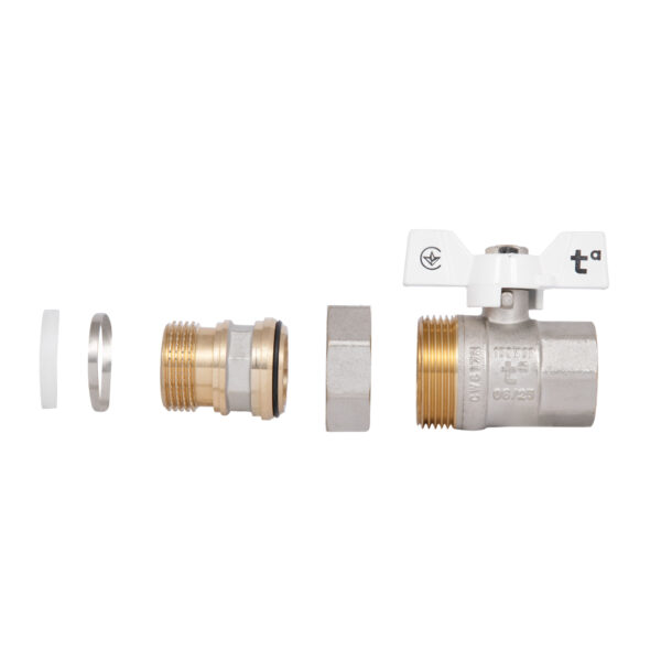 Кран Американка Thermo Alliance Standart з антипротіканням 1" PN40 конус SD900NW25PN40