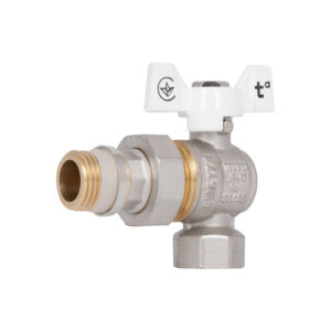 Кран Американка Thermo Alliance Standart з антипротіканням кутовий 1/2 PN40 конус SD901NW15PN40 Кран Американка Thermo Alliance Standart з антипротіканням кутовий 1/2 PN40 конус SD901NW15PN40