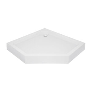 Lidz Душовий піддон DOZORCA SC90x90.LOW, низький, п'ятикутний, акриловий + ніжки, діаметр зливу 50 мм Lidz Душовий піддон DOZORCA SC90x90.LOW, низький, п'ятикутний, акриловий + ніжки, діаметр зливу 50 мм