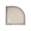 Душевая кабина Latwa SC90x90.SAT.MID.FR полукруглая, стекло Frost 4 мм + Душевой поддон KAPIELKA ST90x90x26, с панелью Lidz Душова кабіна Latwa SC90x90.SAT.MID.FR полукругла, скло Frost 4 мм + Душовий піддон KAPIELKA ST90x90x26, з панеллю Lidz