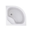 Душова кабіна Latwa SC90x90.SAT.HIGH.FR полукругла, скло Frost 4 мм + Душовий піддон KAPIELKA ST90x90x41, з панеллю Lidz Душова кабіна Latwa SC90x90.SAT.HIGH.FR полукругла, скло Frost 4 мм + Душовий піддон KAPIELKA ST90x90x41, з панеллю Lidz
