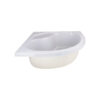 Душова кабіна Latwa SC80x80.SAT.HIGH.FR полукругла, скло Frost 4 мм + Душовий піддон KAPIELKA ST80x80x41, з панеллю Lidz Душова кабіна Latwa SC80x80.SAT.HIGH.FR полукругла, скло Frost 4 мм + Душовий піддон KAPIELKA ST80x80x41, з панеллю Lidz