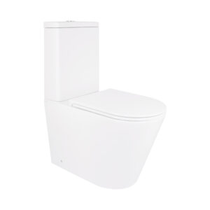 Унітаз-компакт Qtap Scorpio безободковий Ultra Quiet з сидінням Soft-close QT14226088AW Унітаз-компакт Qtap Scorpio безободковий Ultra Quiet з сидінням Soft-close QT14226088AW