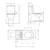 Унітаз-компакт Qtap Scorpio безободковий Ultra Quiet з сидінням Soft-close QT14226088AW Унітаз-компакт Qtap Scorpio безободковий Ultra Quiet з сидінням Soft-close QT14226088AW