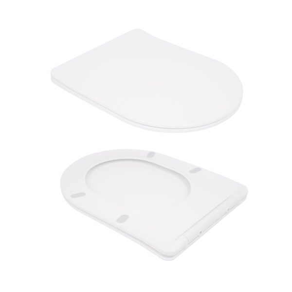 Унітаз-компакт Qtap Scorpio безободковий Ultra Quiet з сидінням Soft-close QT14226088AW Унітаз-компакт Qtap Scorpio безободковий Ultra Quiet з сидінням Soft-close QT14226088AW