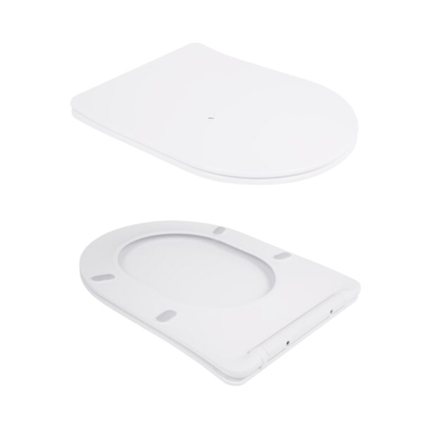 Унітаз підвісний Qtap Scorpio безободковий Ultra Quiet з сидінням Soft-close QT14332380AW Унітаз підвісний Qtap Scorpio безободковий Ultra Quiet з сидінням Soft-close QT14332380AW