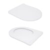 Унітаз підвісний Qtap Swan безободковий Ultra Quiet з сидінням Soft-close QT16335179W