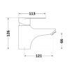 Смеситель для раковины Lidz Tani 001F1 (k40) LDTAN001F1CRM44957 Chrome Змішувач для раковини Lidz Tani 001F1 (k40) LDTAN001F1CRM44957 Chrome