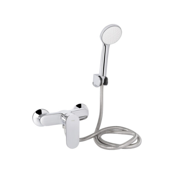Смеситель для душа Lidz Tani 010 (с душевым гарнитуром) (k40) LDTAN010CRM44965 Chrome Змішувач для душу Lidz Tani 010 (з душовим гарнітуром) (k40) LDTAN010CRM44965 Chrome