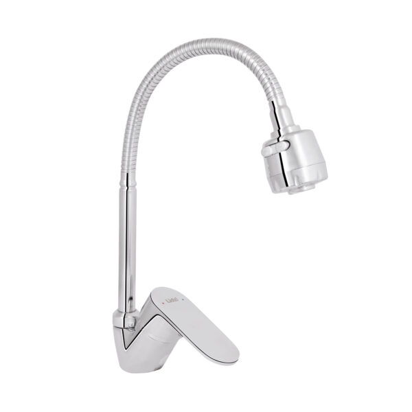 Смеситель для кухни Lidz Tani 008F4 с гибким изливом (k40) LDTAN008F4CRM44972 Chrome Змішувач для кухні Lidz Tani 008F4 з гнучким виливом (k40) LDTAN008F4CRM44972 Chrome