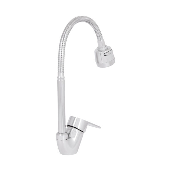 Смеситель для кухни Lidz Tani 008F4 с гибким изливом (k40) LDTAN008F4CRM44972 Chrome Змішувач для кухні Lidz Tani 008F4 з гнучким виливом (k40) LDTAN008F4CRM44972 Chrome