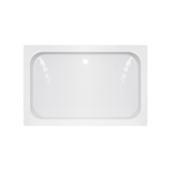 Душовий піддон KAPIELKA ST120x80х14 низький, прямокутний, діаметр зливу 52 мм Lidz