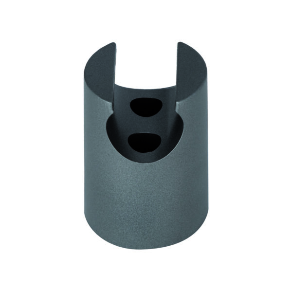 Тримач для ручного душу Qtap Spojeni округлий QT829910842854GRP Graphite Тримач для ручного душу Qtap Spojeni округлий QT829910842854GRP Graphite
