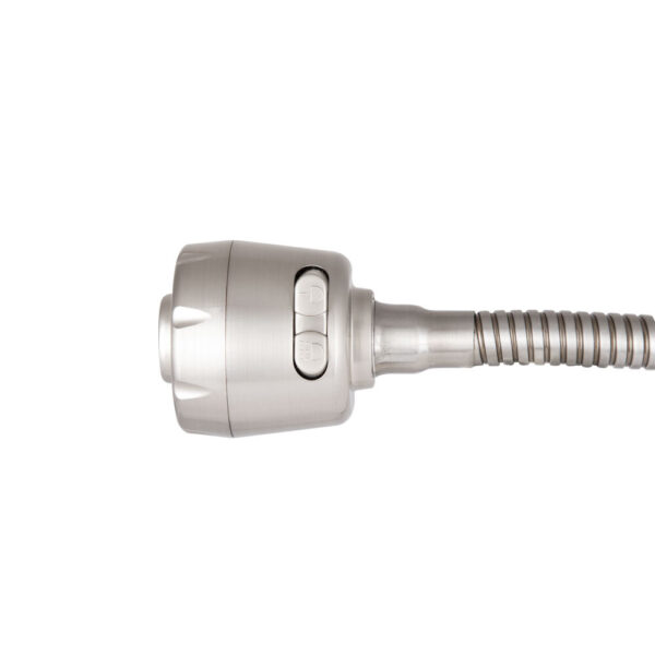Смеситель для кухни Lidz Aria 015F41 с гибким изливом (k35) LDARI015F41NKS45306 Nickel Змішувач для кухні Lidz Aria 015F41 з гнучким виливом (k35) LDARI015F41NKS45306 Nickel