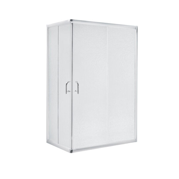 Душова кабіна Lidz Wawel SC100x80.SAT.LOW.FR, скло Frost 5 мм + Lidz Душовий піддон KAPIELKA ST100x80х14