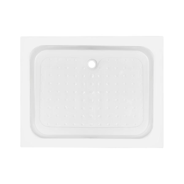 Душова кабіна Lidz Wawel SC100x80.SAT.LOW.FR, скло Frost 5 мм + Lidz Душовий піддон KAPIELKA ST100x80х14
